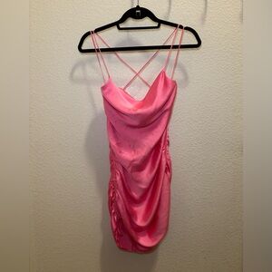 Zara Hot Pink Tight Dress, XS